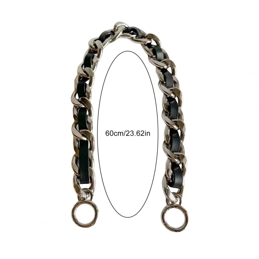 Fashionable Purse Chain Stylish Chain Bag Strap Classic Extension Shoulder Strap Durable Crossbody Handbag Chain for Everyday