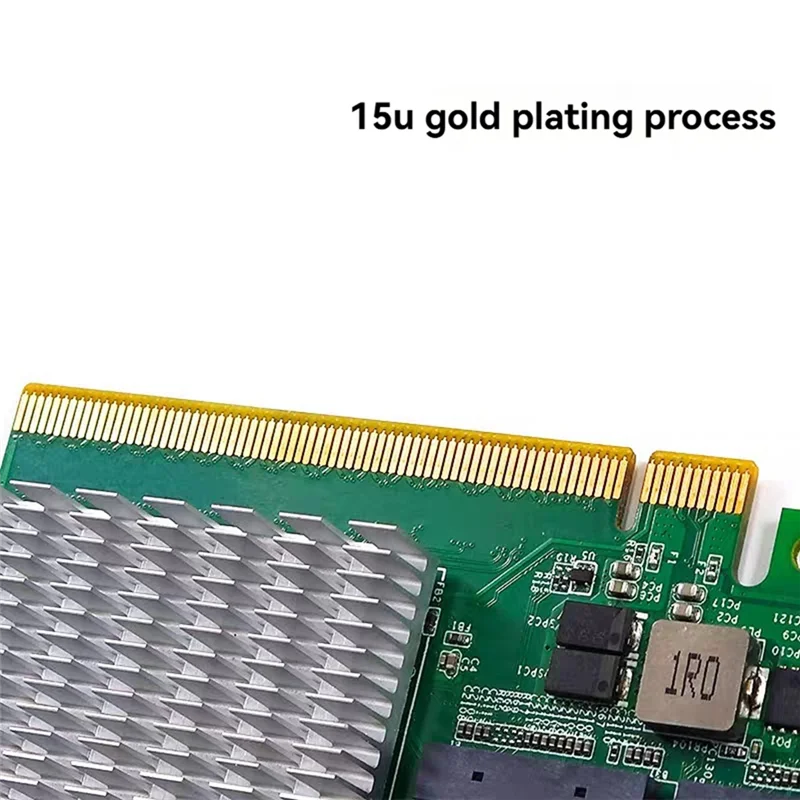 

Твердотельный накопитель M.2 Nvme U. Видеокарта расширения 2 Pcie 3.0 X16 PLX8749 Встроенный совместимый модуль без разделения