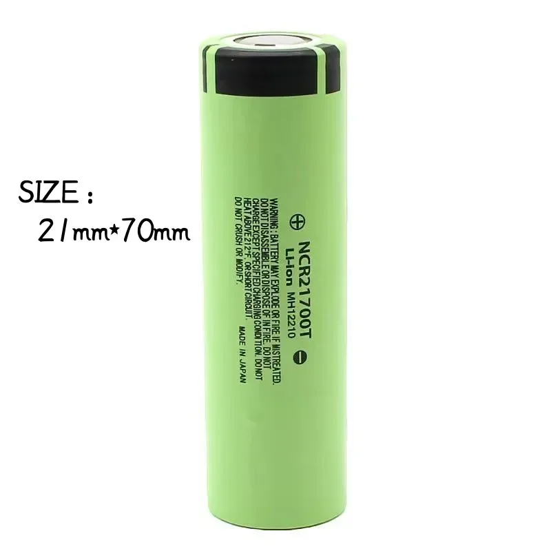 2023 NCR21700T Lithium Ion Battery 4800mAh 3.7V 40A Used for High Rate Process Discharge Power Bank and Electric Vehicle