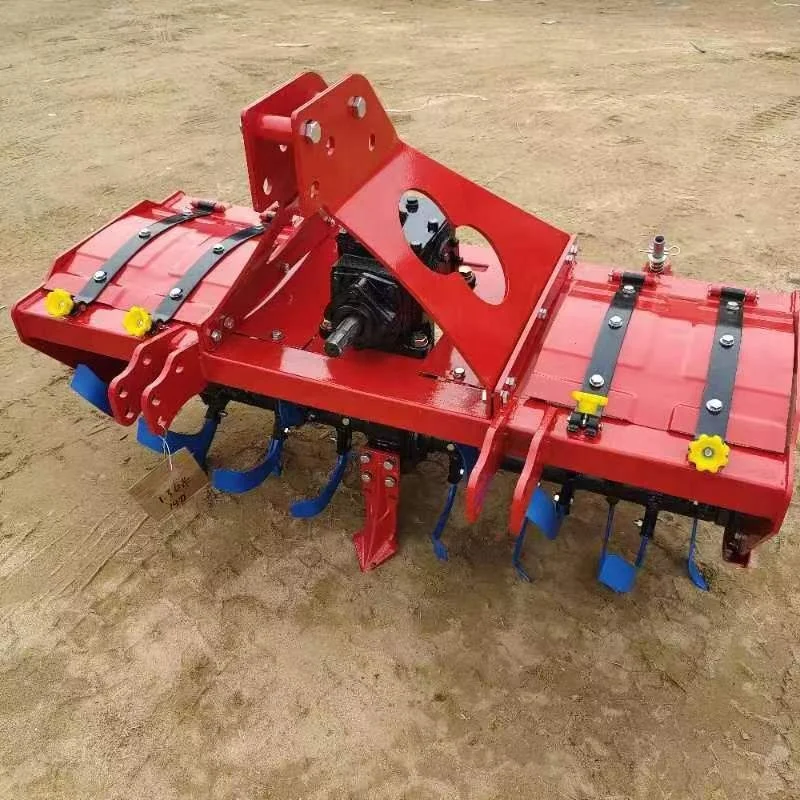18-20HP four wheel tractor rotavator machinery 1.25 meter wide tractor suspended rotary tiller cultivator agricultural machine