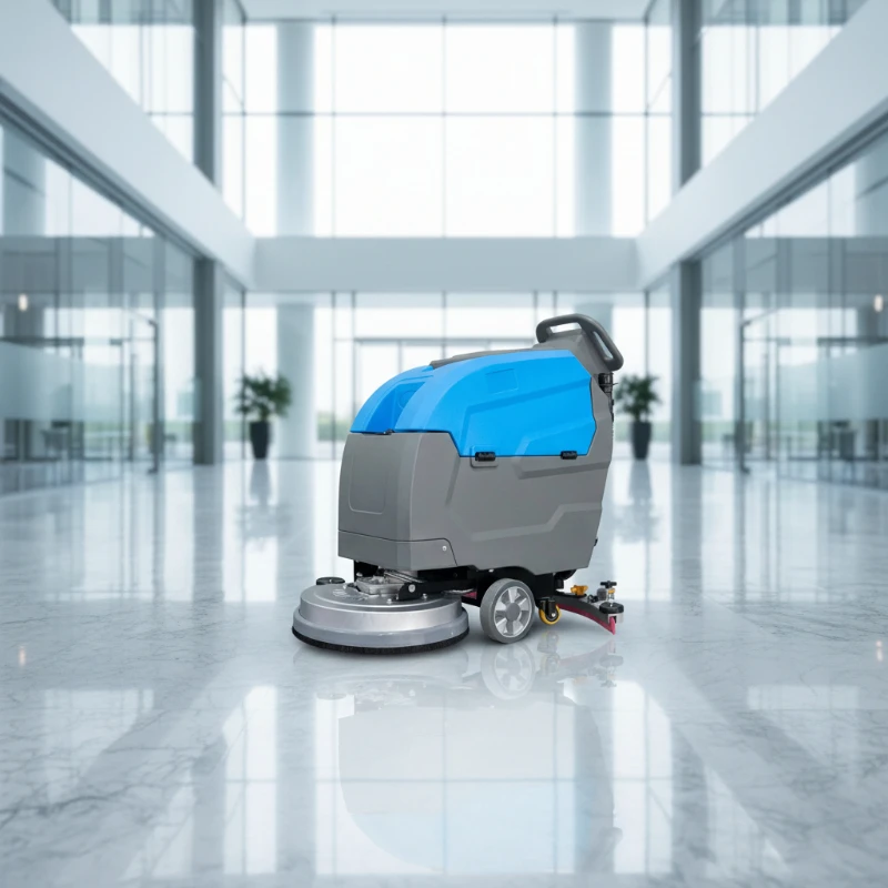 Industrial Floor Sweeper Scrubber Machine Electric Power CE Certified Road Sweeper Equipment Warehouse Factory