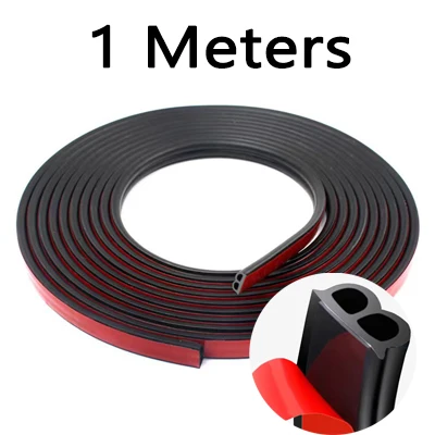 Autodeurafdichting Strips Sticker Tochtstrip Rubber B-vorm Deurafdichtingen Geluidsisolatie Autodeurafdichting Auto-accessoires