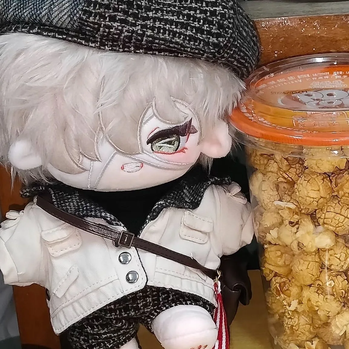 Fifth Personality Cotton Doll 20cm Fire Investigator Doll Florian Brand Cosplay Attribute Gift