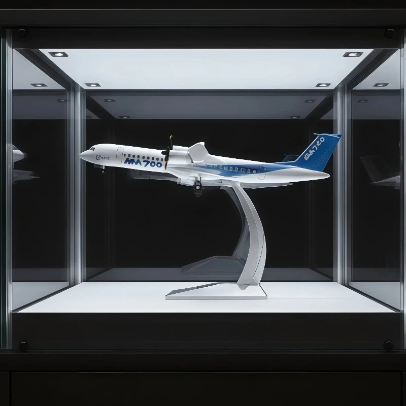 Avic Ma700 Transport Aircraft Model 1:72 Scale Diecast Alloy High Detail Simulation Collection Display Toy For Enthusiasts