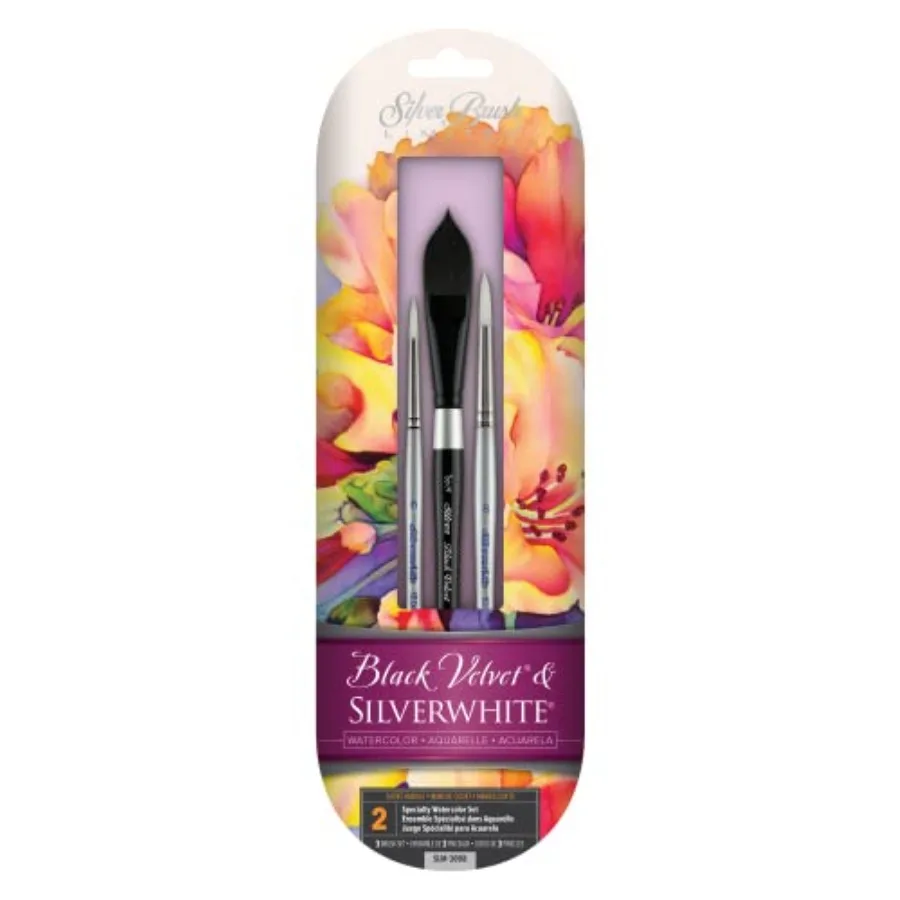 

Brush SLM-Spec Susan Louise Moyer Specialty Silk Painting Watercolor Set, 3 Per Pack