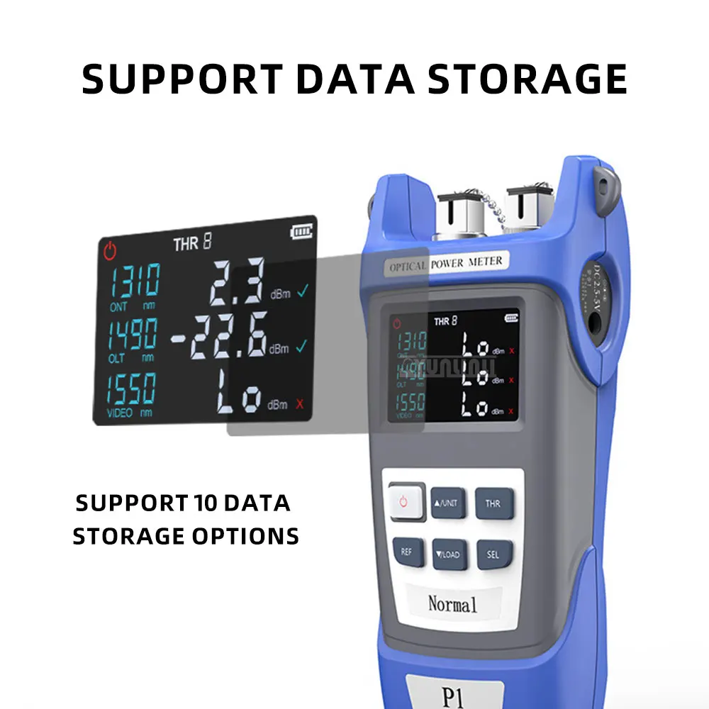 PON Port Inspection And Verification Instrument Handheld PON Optical Power MeterNetwork Maintenance