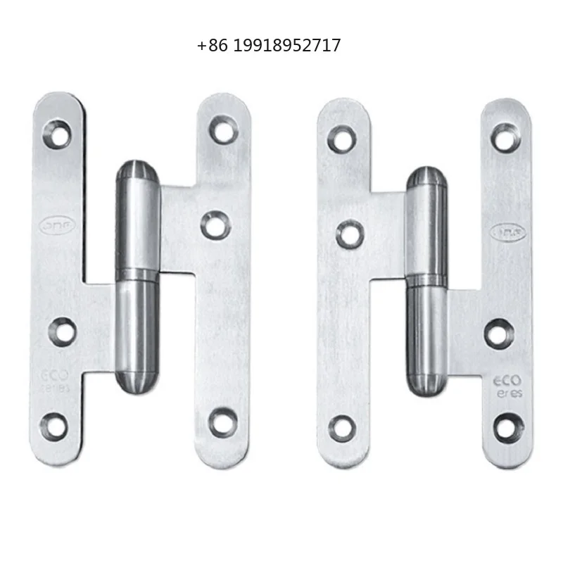 2pcs H shaped detachable hinge stainless steel flat 4-inch bathroom door cabinet door hinge