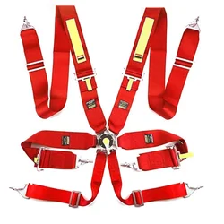 Universal Car Safety Belt 6 Point Snap-In 3