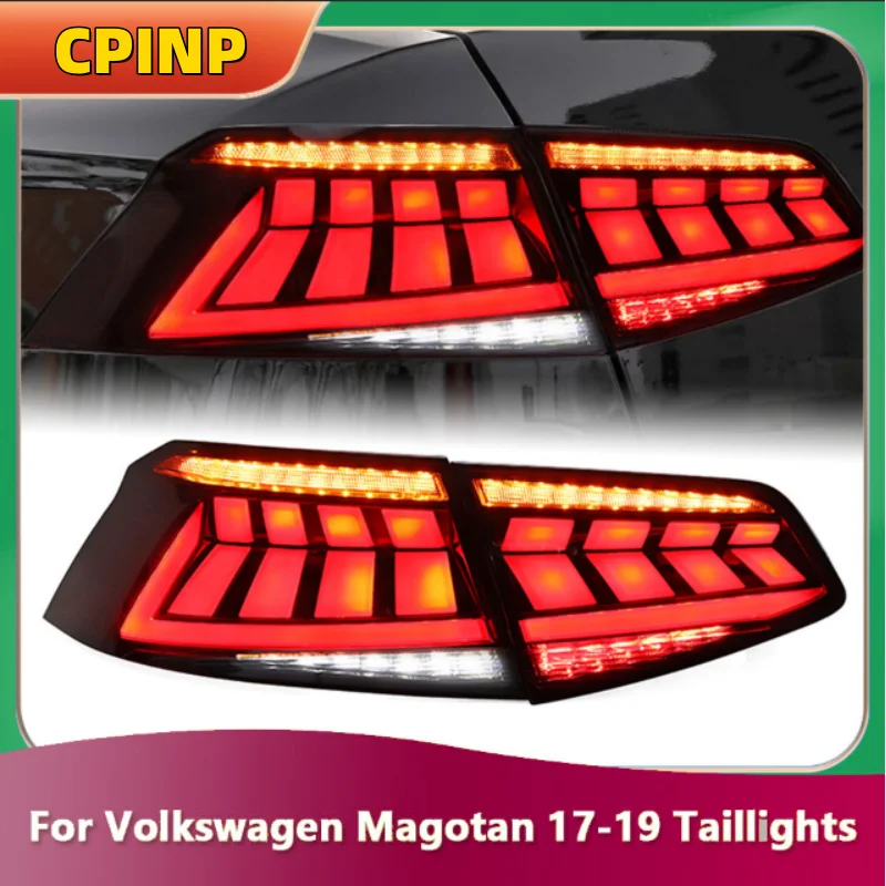 Taillight Assembly for Volkswagen VW Magotan B8B9 17-19 Retrofit LED Rear Tail Light Streaming Car Accessories