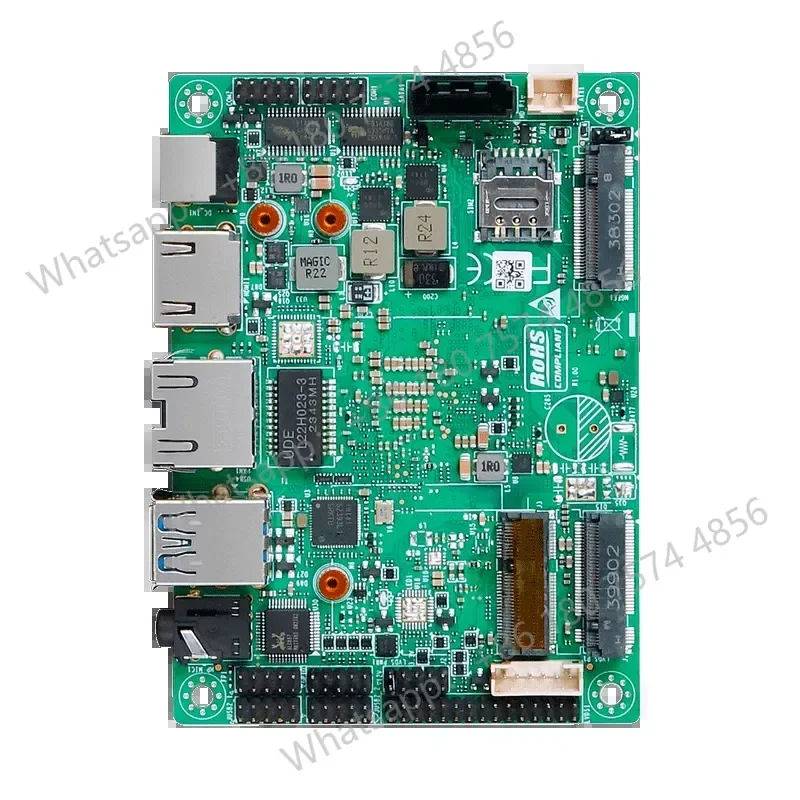 for N100 N305 Dual Network LVDS Serial Port Mini Main Board 2.5 Inch Robot Drone Control Host Computer Motherboard