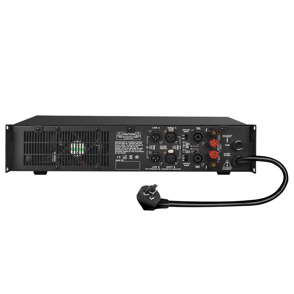 power amplifier Pure rear stage high-power dual-channel stage conference broadcast KTV bar rear stage power amplifier