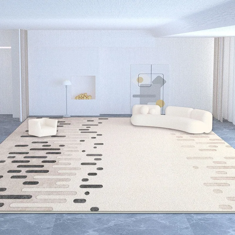 Geometric Pattern Carpet for Living Room Large Area Floor Mat Modern Minimalism Short Plush Rugs Bedroom Mats 거실러그 대형 שטיח לסלון