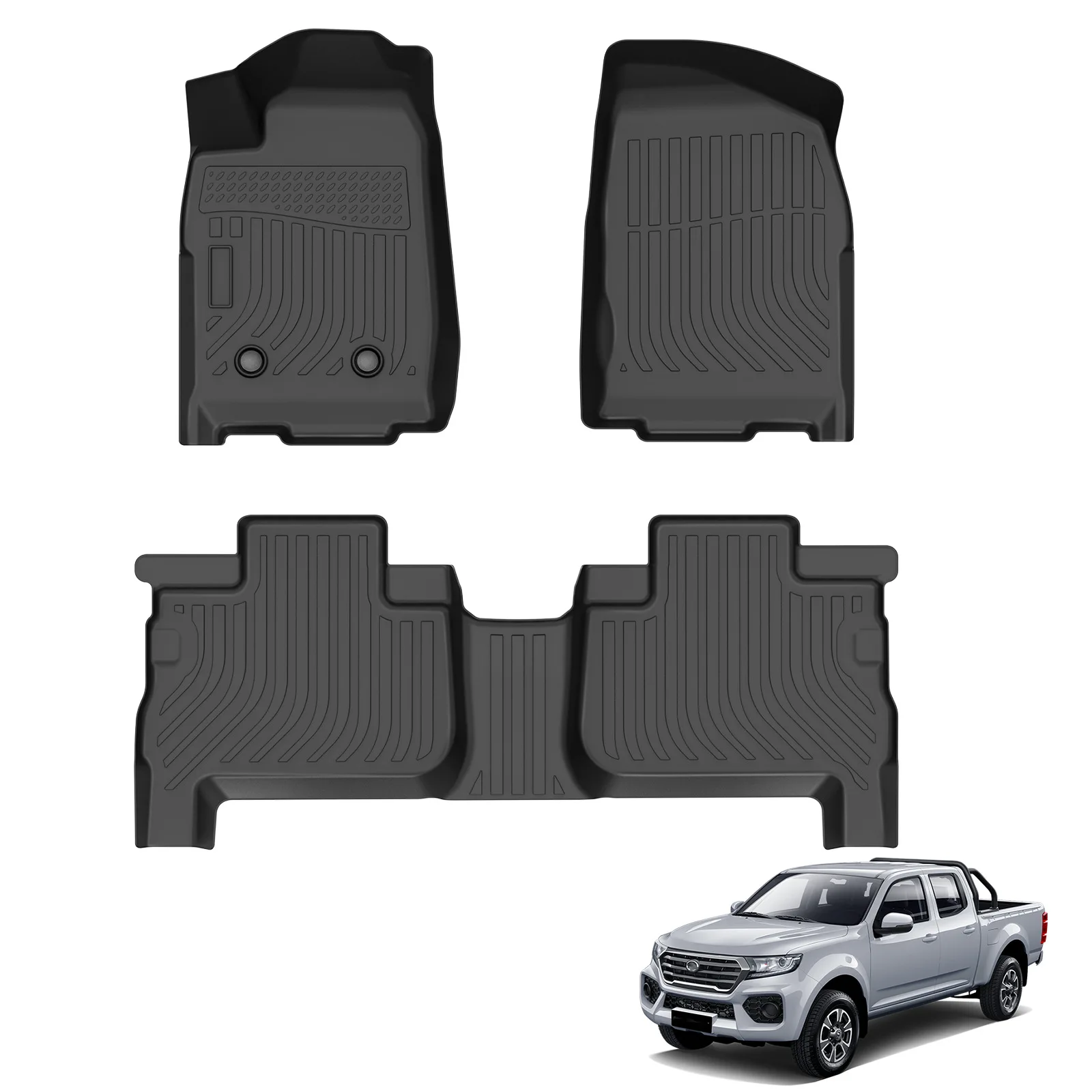

All-Weather TPE Floor Mats Cross-Border for Great Wall Wingle 7 Special Car by GWM