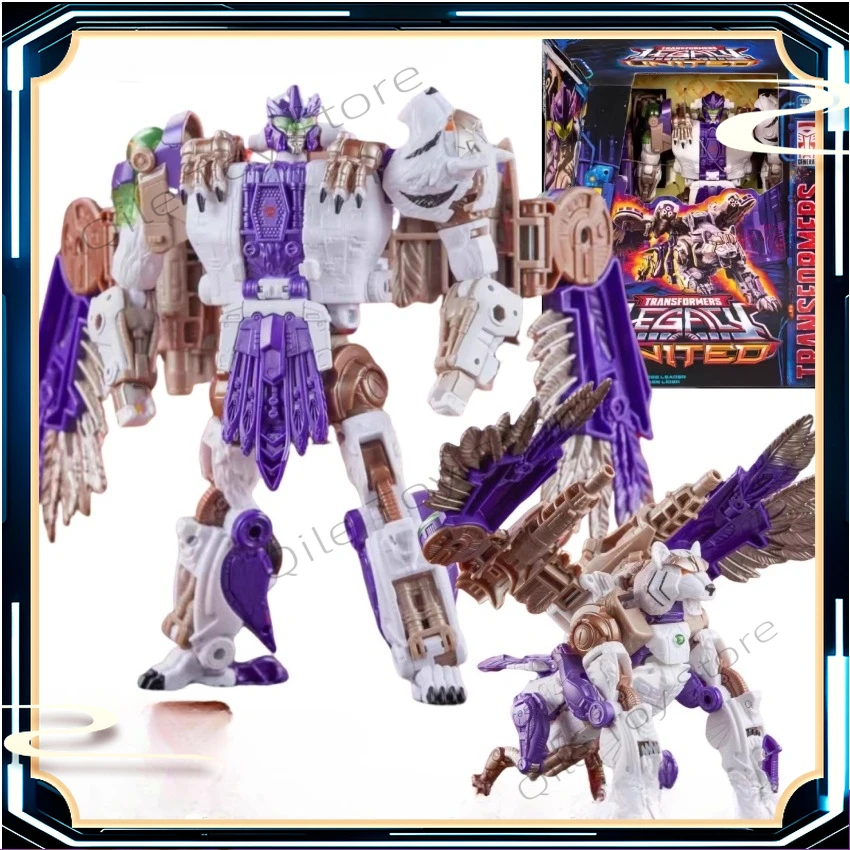 In Stock Transformed Toys Handed Down Series Heritage Tiger Eagle Leader Level Overseas Version 20 Cm F8550 Collection Model