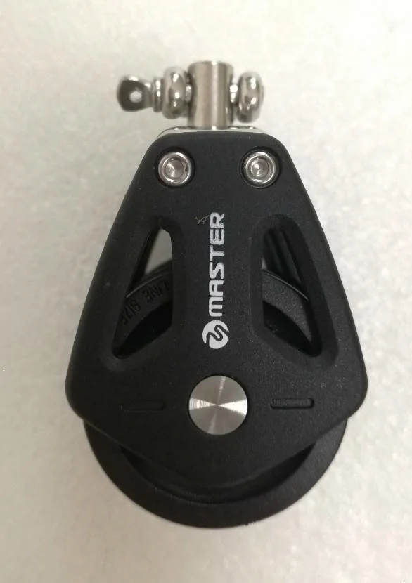 35Mm Wheel Diameter 8mm Wire Diameter Three Wheel/Rotary Yacht Sailing Bearing Pulley Master BP-3505F