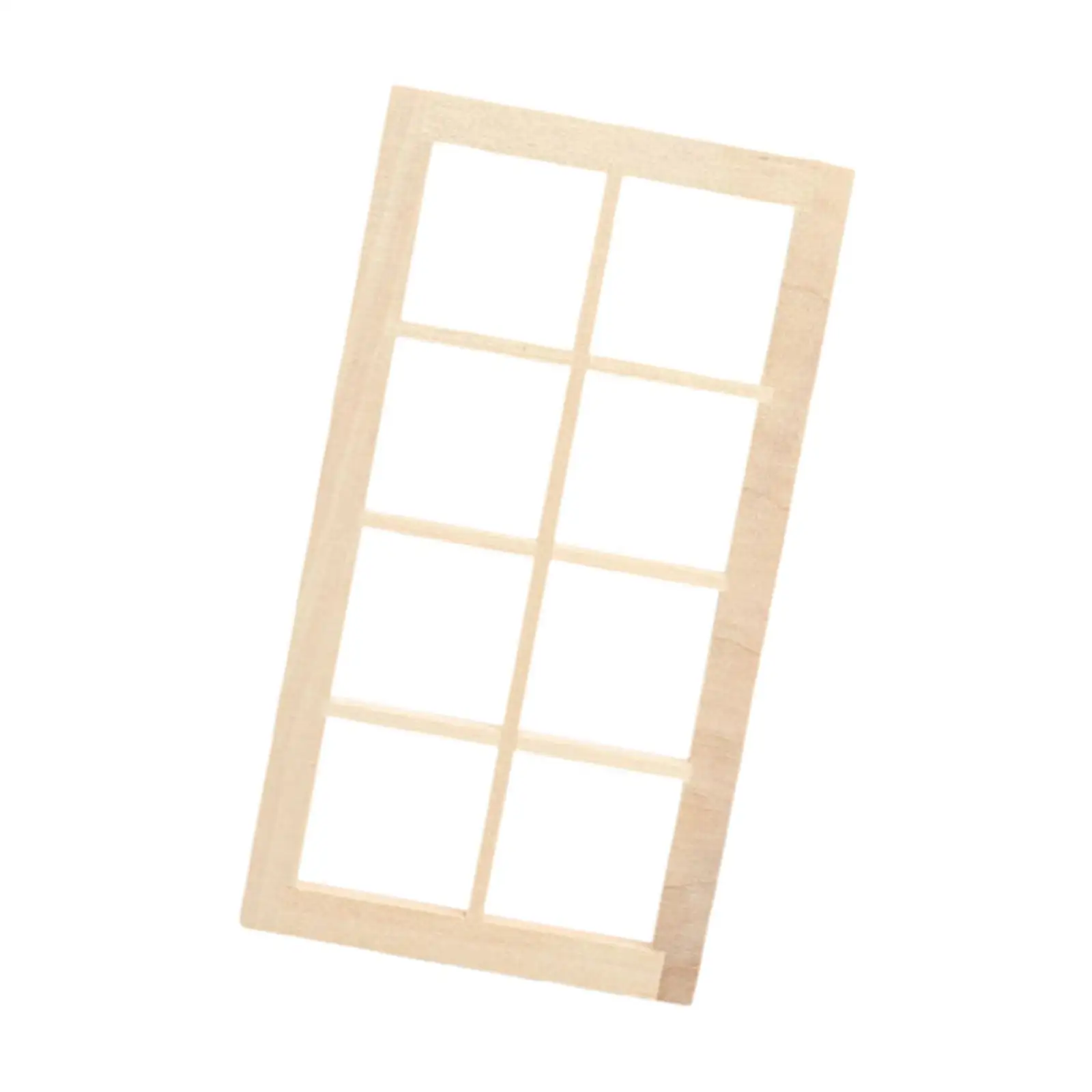 Poppenhuis Miniatuur Raam DIY Decor Realistisch 1/12 Accessoire Klein Meubilair Model Lege Decoratie Poppenhuis Meubels