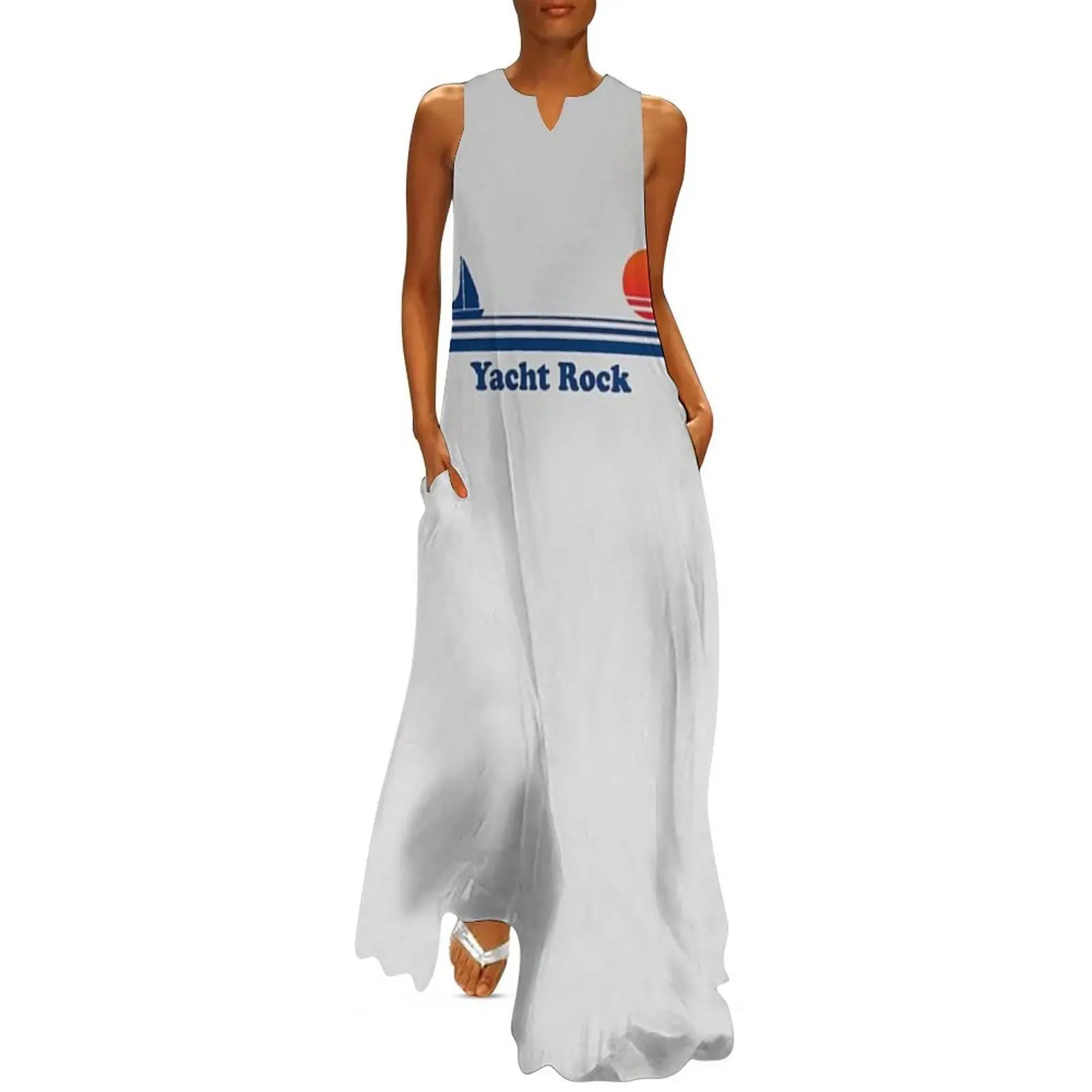 

Yacht Rock Sunset Long Dress chic and elegant woman dress women's luxury party dress Women dresses summer Woman fashion