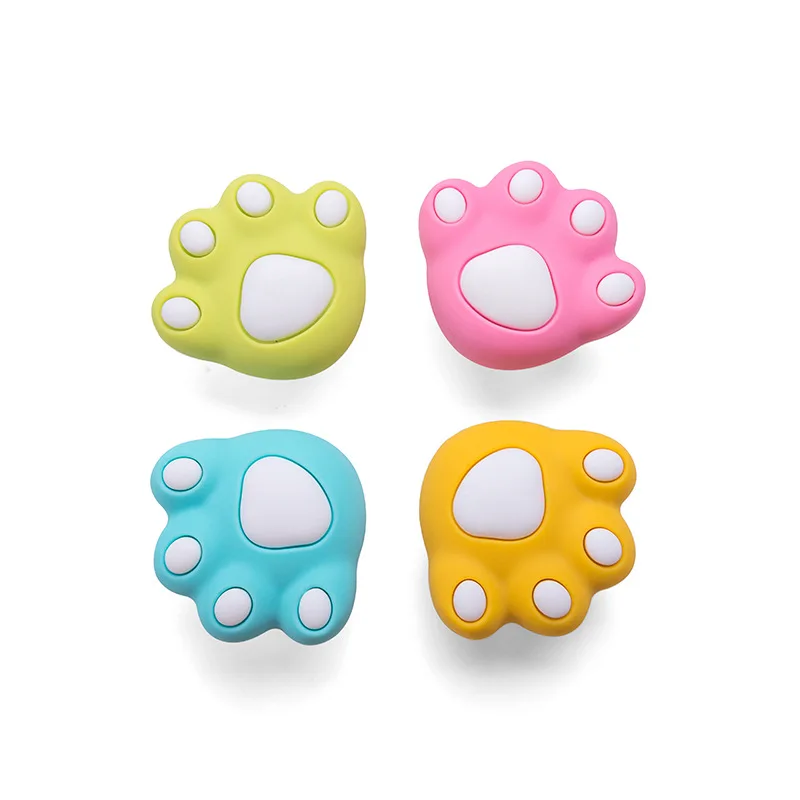 مقبض على شكل مخلب الدب اللطيف الكرتوني لباب خزانة ملابس الأطفال ومقبض سحب للدرج مصنوع من مقابض من سبائك الزنك