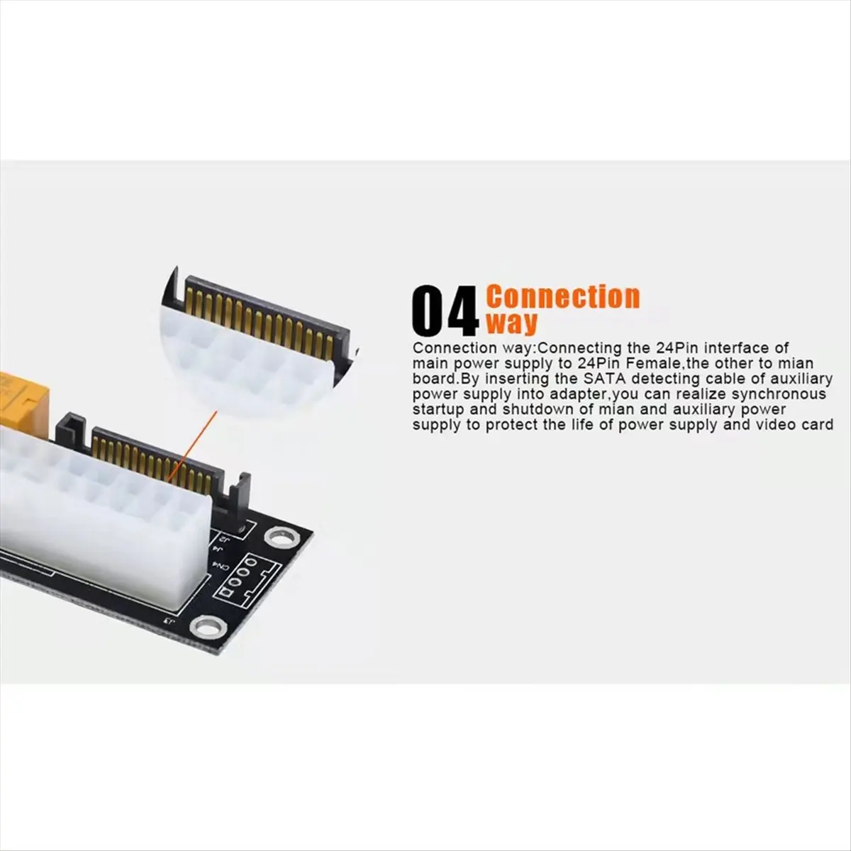 

Суперхит продаж: Адаптер синхронизации питания для двух блоков питания Superior-Dual PSU