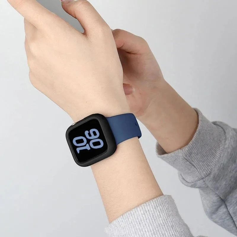 Custodia in silicone Candy per Apple Watch Ultra 2 49mm Cover 10 9 8 7 6 Se 5 4 46mm 45mm 42mm Protezione Iwatch Series 44mm 40 41 38mm