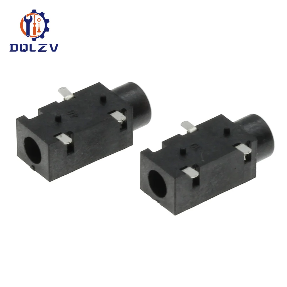 3.5 MM Headphone Jack Audio Jack PJ-320 3Pin Female Connector SMD Stereo Headphones PJ-320B
