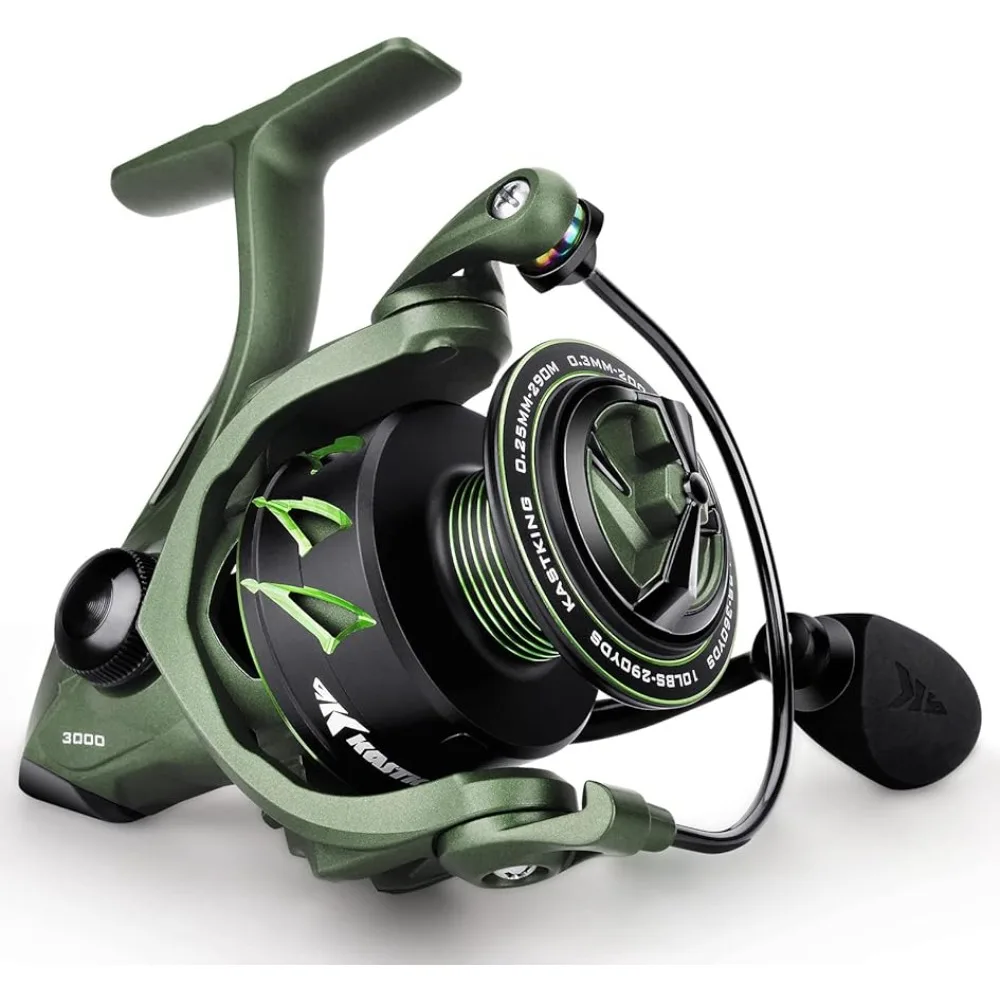 

Fishing Reel - New Spinning Reel – Sealed Carbon Fiber 22LBs Max Drag - 7+1 Stainless BB for Saltwater or Freshwater