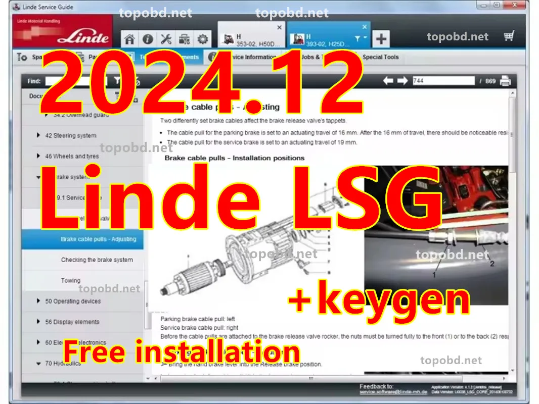 

Latest version 2024.12 Linde Service Guide 5.2.2 LSG Manual Update To U0290