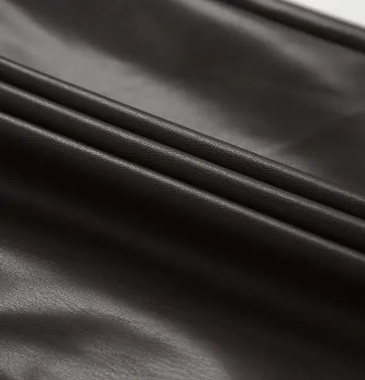 Women's Pants Autumn Winter Fashion Sexy Temperament Gray Velvet Matte Leather Pants Retro High-End High Waisted Casual Pants