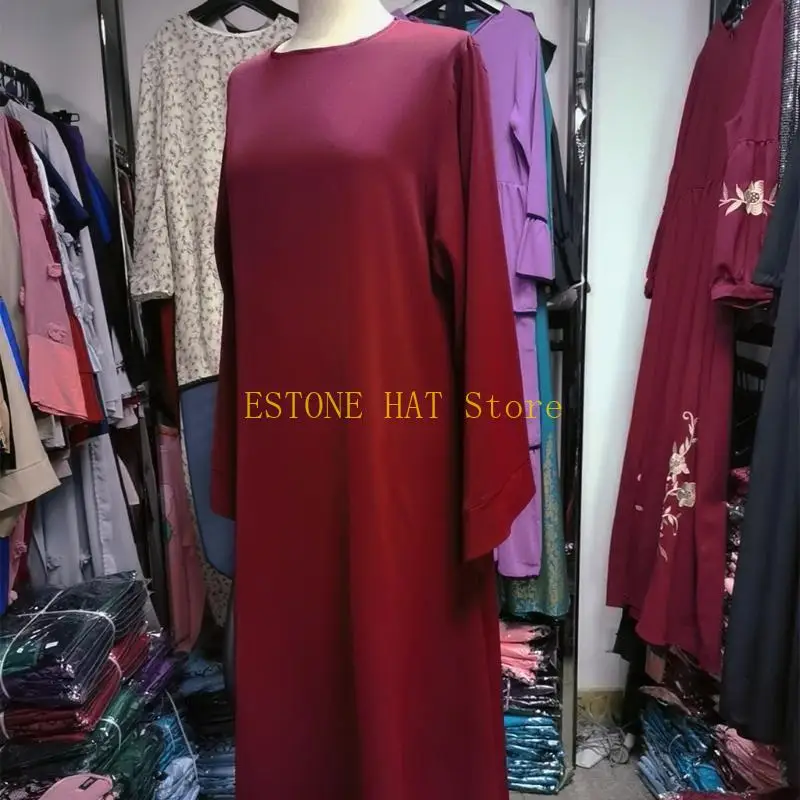 Robes musulmanes Hijab pour femmes, Abaya dubaï Abaya, vêtements islamiques, turquie, 49MF