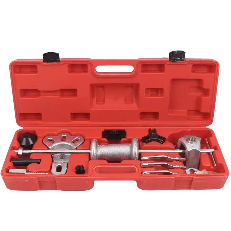 

Car Bearing Removal Tools Set Rear Wheel Hub Puller Tool Kit Rear Axle Slide Hammer Puller