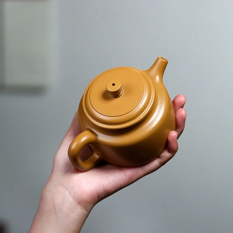 High Quality Yixing Handmade Purple Clay Teapot Sand Dezhong Teaware Gifts Recruitment Agent Distribution