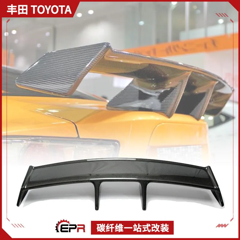 

Suitable for Toyota FT86 Subaru BRZ Carbon Fiber Modification ZELE GT Tail, Spoiler Fixed Wind Wing