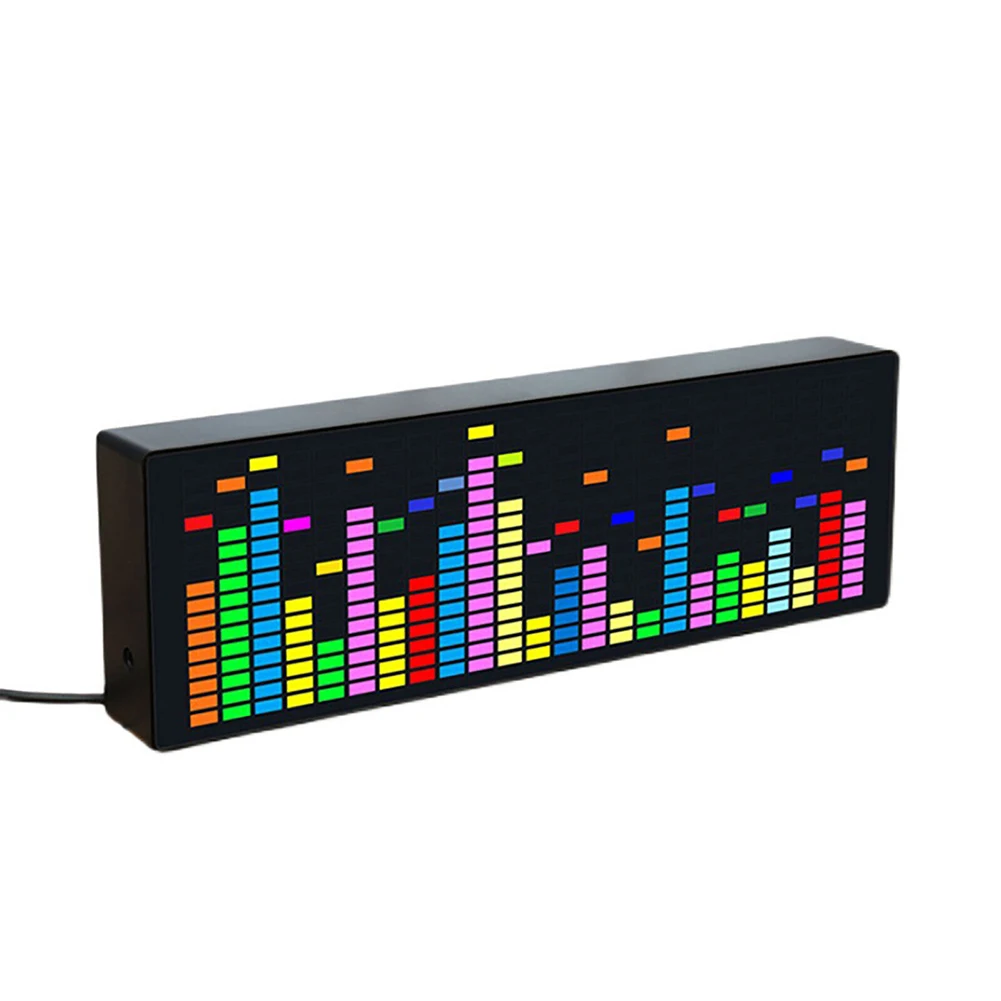 

New Clock Electronic Amp Lifier Board Display Electronic Clock Music Spectrum Music Spectrum Display Music Spectrum Indicator