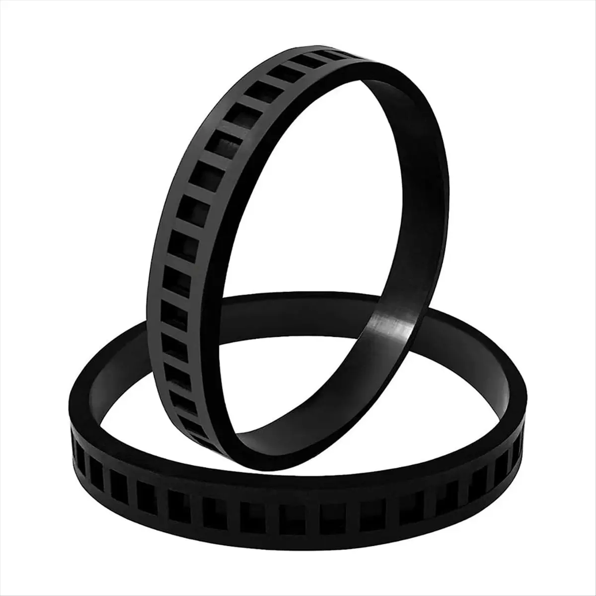 45-69-0010 Band Saw Blade Pulley Tires Replacement 6 Inch OD 1/2 Inch Wide Rubber Tires for Portaband Saw 2 Pack