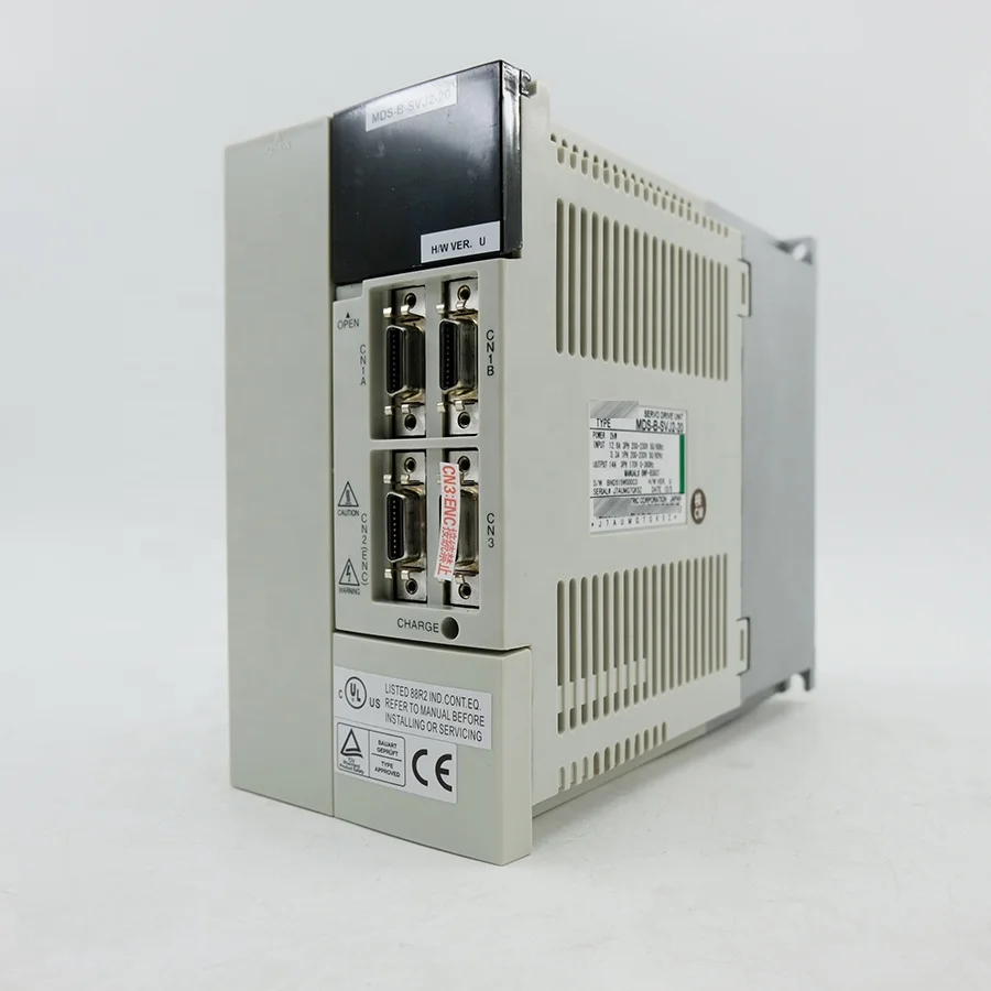 

MDS-B-SVJ2-20 2kw amplifier module AC servo drive unit PLC programmable controller mds b svj2 20