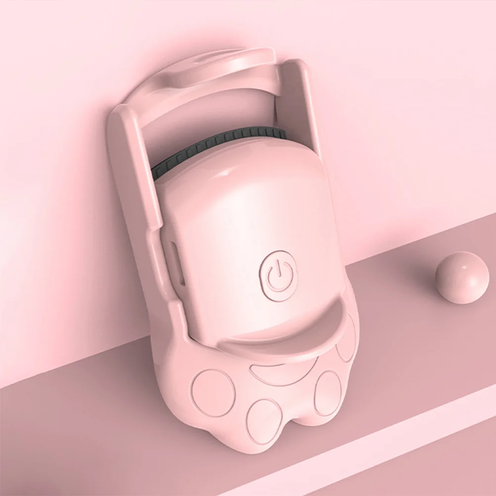 Beheizter Wimpernzange, elektrisches Lockengerät für natürliche Wimpern, sicher, nicht beschädigend, USB-Aufladung, tragbares Make-up-Werkzeug