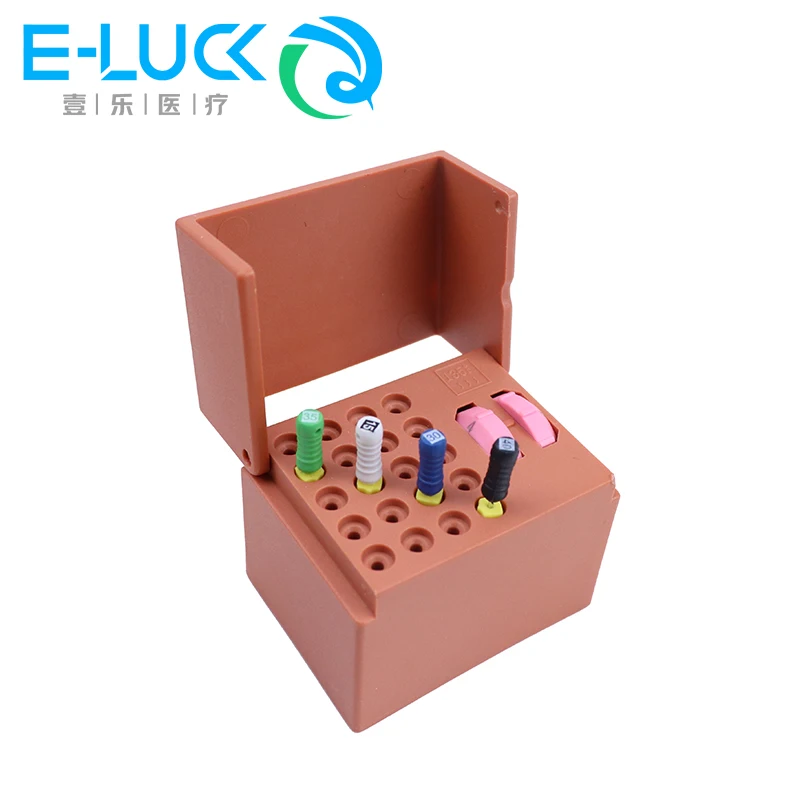 

20 Holes Dental Endo Files Holder Endodontic Organizer Endo Place Box Measuring Disfection Autoclave Dental Lab