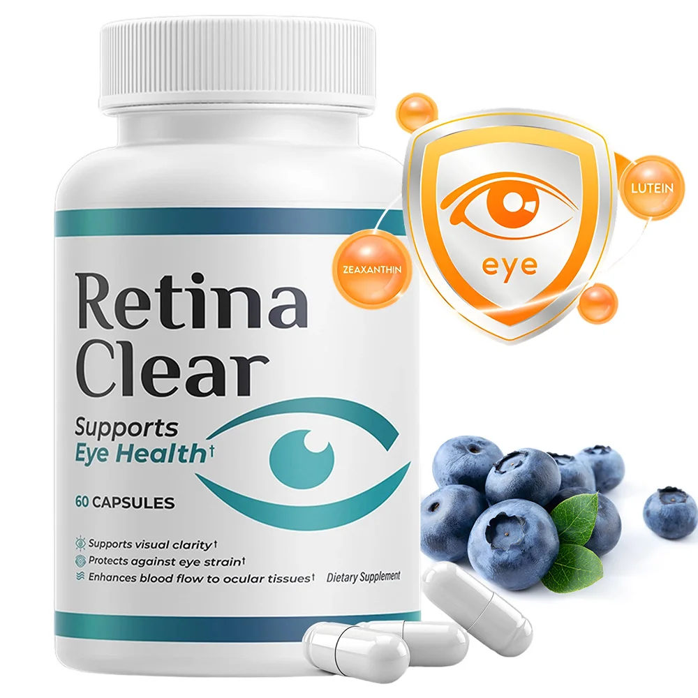 

Vision Support Supplement - Eye Health Formula with Lutein, Zeaxanthin, Quercetin, vitamins, Zin, Supports Visual Clarity, Focus