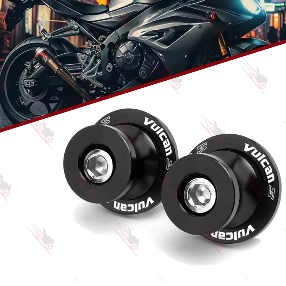 M8/M10 Motorcycle For Kawasaki VULCAN650 Vulcan S650 VULCAN S 650 VULCAN S650CC CNC Swingarm Spools Rear Stand Screws Sliders
