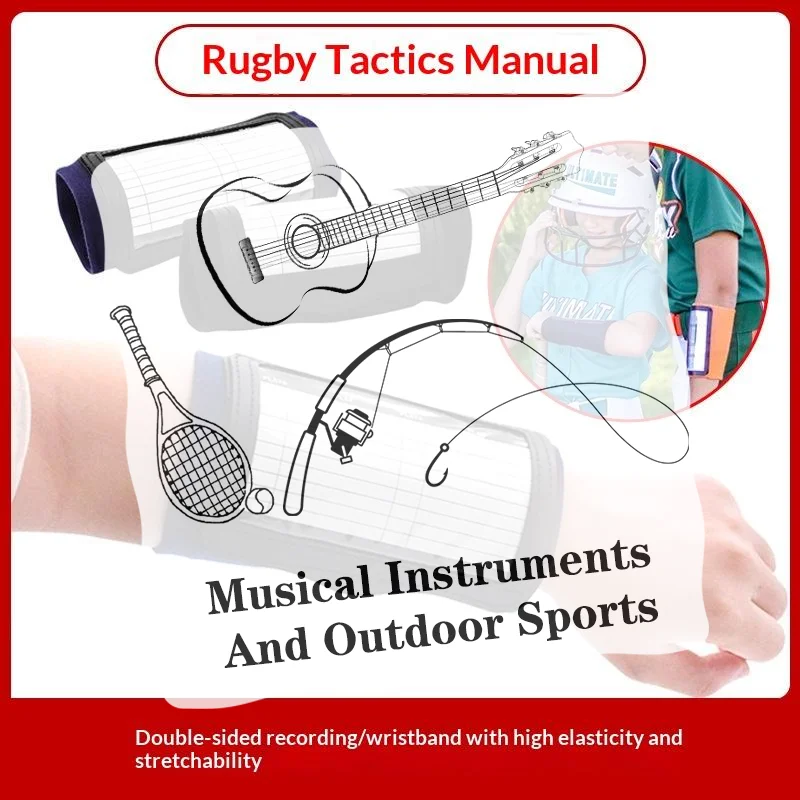 

Чехол-клинборд для футбольных тренировок (1 шт.), наручный держатель для игровых планов и карт для игроков, для регби-лиги