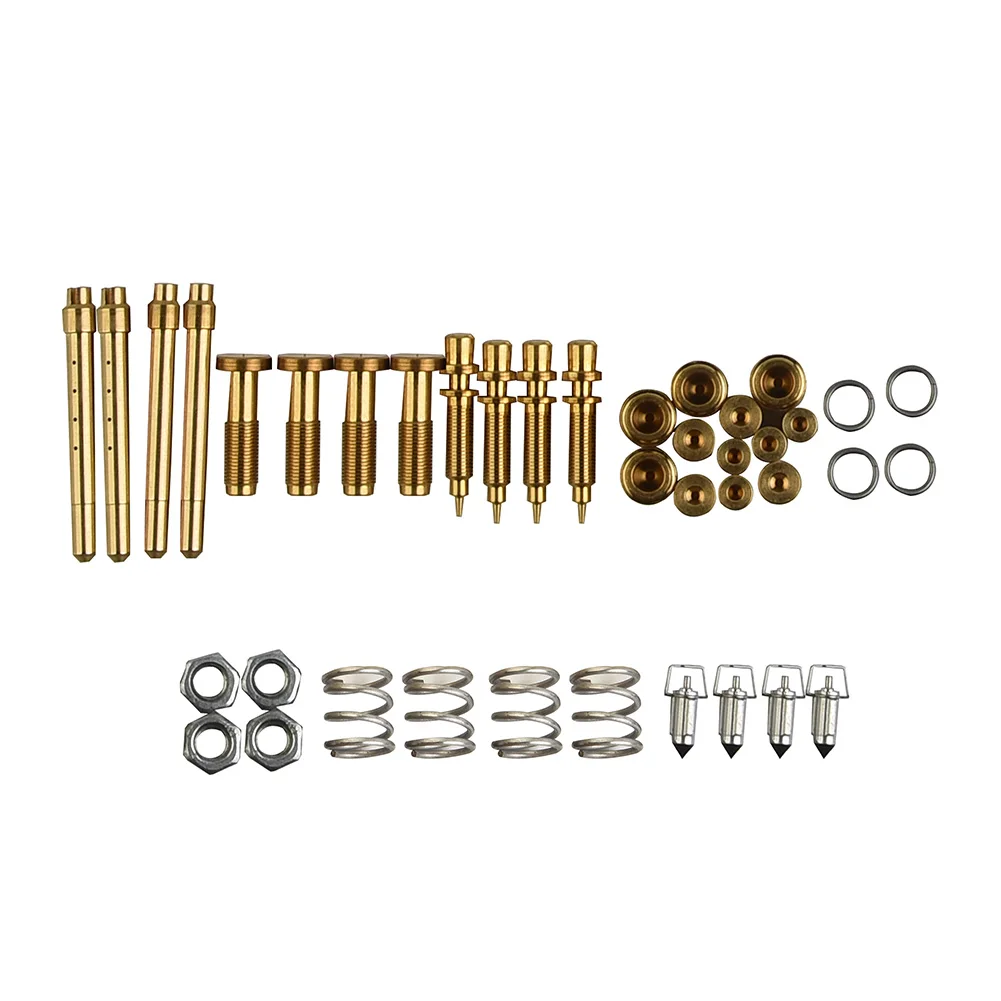 Fuel Delivery Carburetor Kit Office Outdoor Parts Kit Metal & Rubber Rebuild 1000 GL1000 1978-1979 4x Accessories