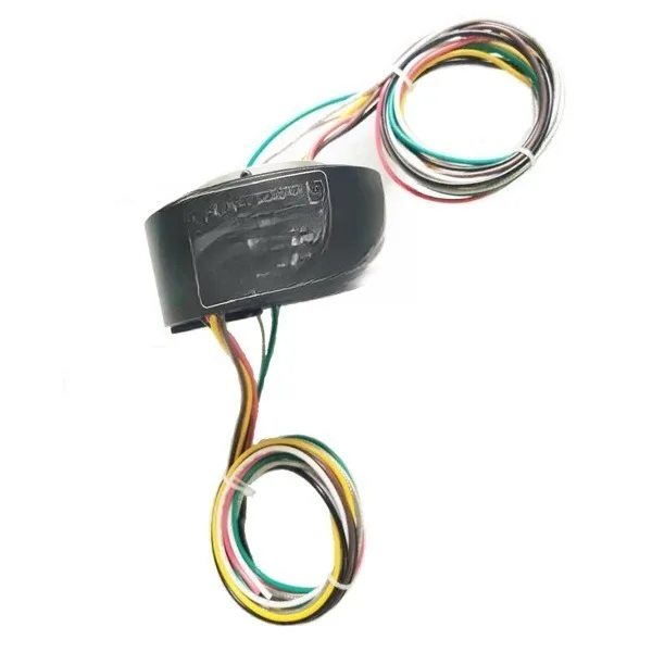 Custom Ingiant Large Current Electrical Slip Ring Hollow Hole 50mm 20A 30A IP68 Protective Level Wind Generator Slip Ring