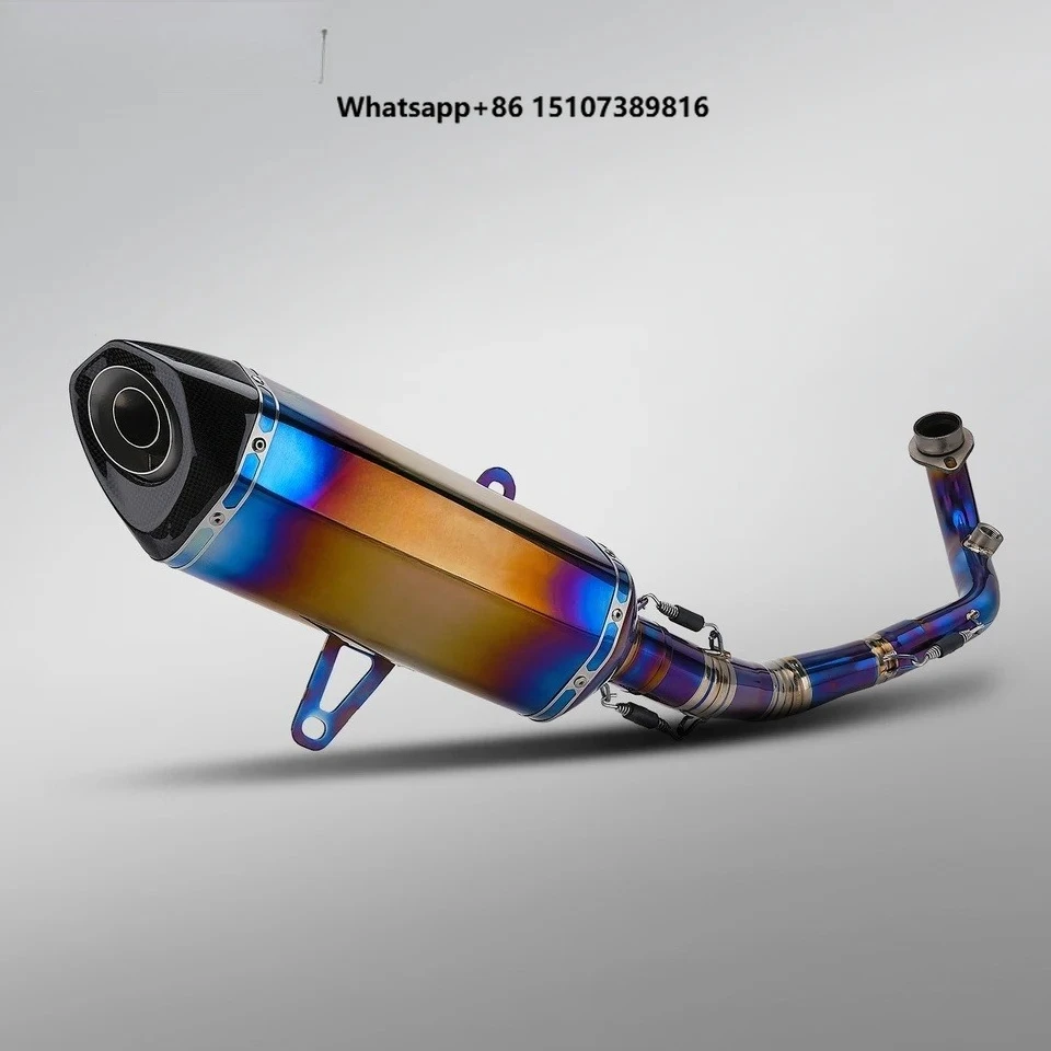 

ZONTES 350E Full Titanium Alloy AK Titanium Muffler Exhaust System Retrofit/Upgrade New Motorcycle From Guangdong China