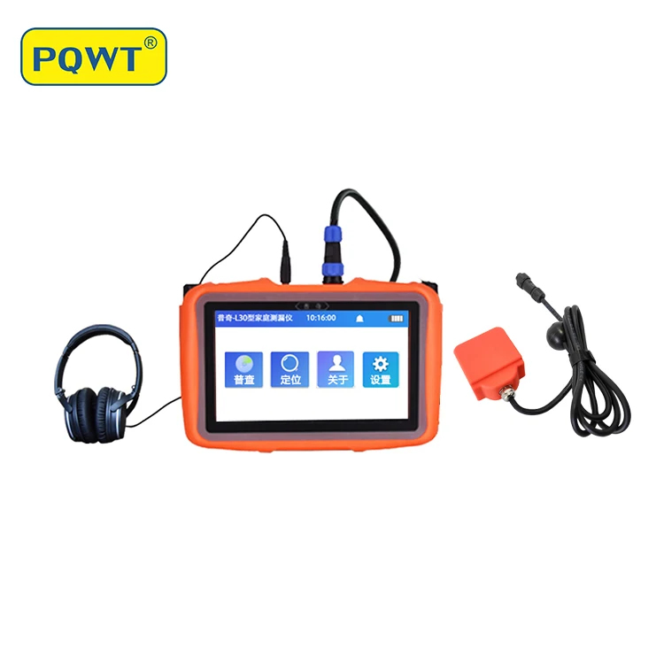 

PQWT-L30 Indoor Pipe Leak Detector Pipeline Maintenance Pressure Leakage Profesional Measuring Instruments Tool