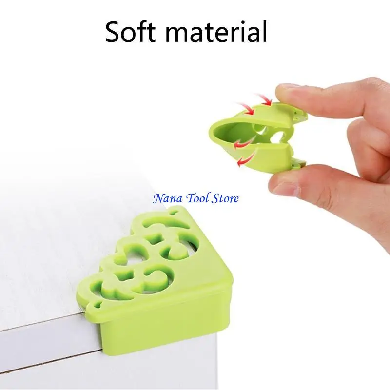 31GJ 4PCS / Set Child Silicone Safe Corner Protector Baby Safety Gardes pour antifollision pour
