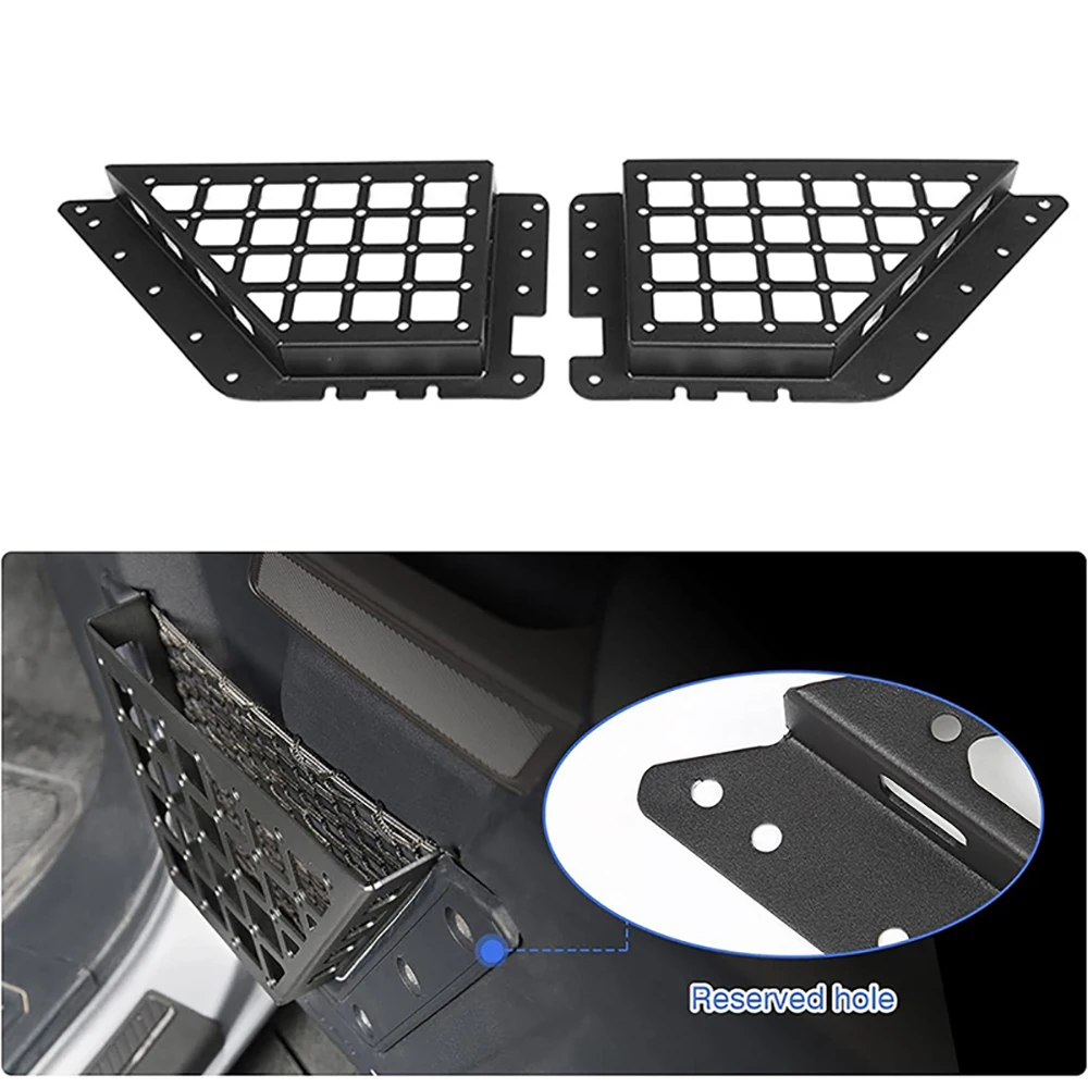 

2pcs Front Door Storage Pockets For Ford Bronco 2021 2022 Increased door storage box Modification accessories