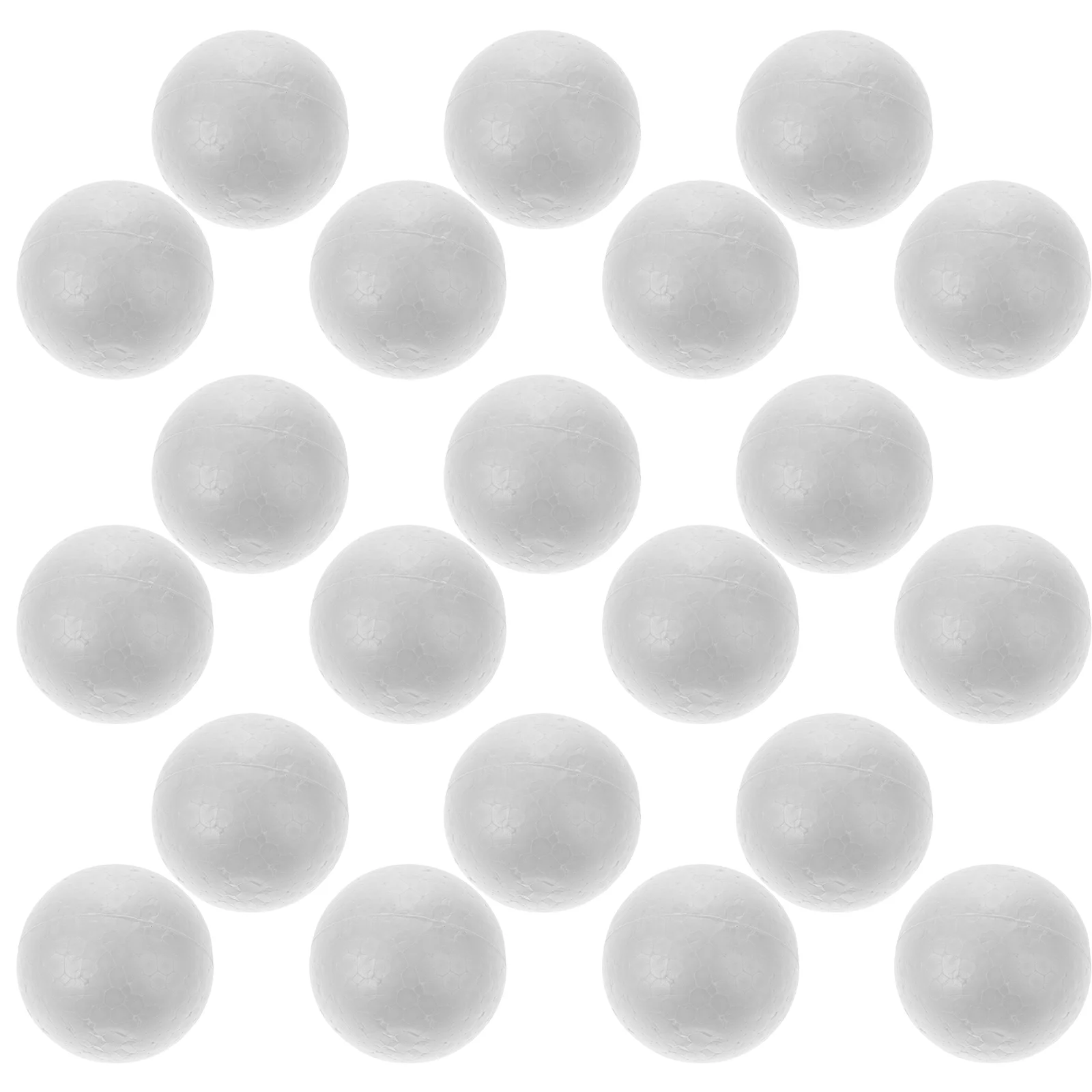 15 Pcs Solid Ball Decorative Balls Polystyrene Foam Beads Craft Flower Arrangement DIY