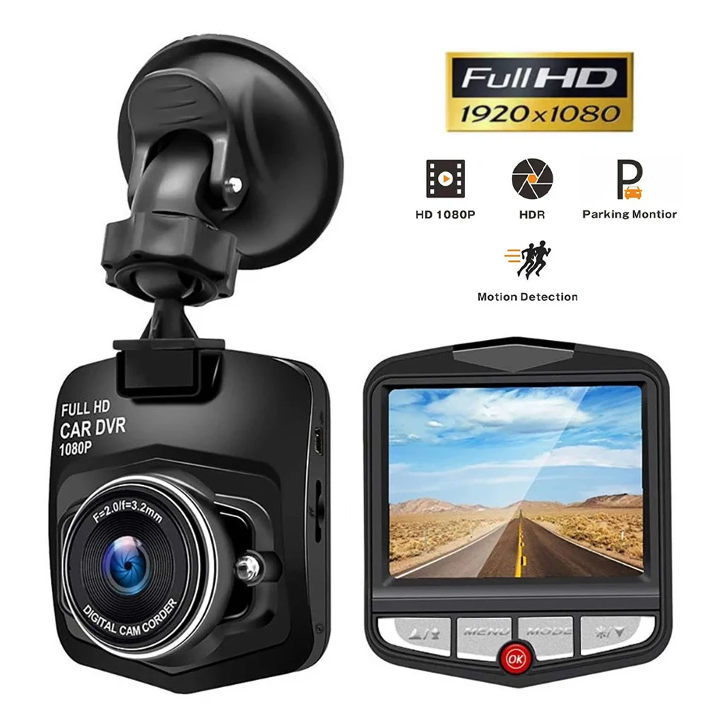 Universal Car Dash Cam 1080P Car DVR Driving Recorder 2.2