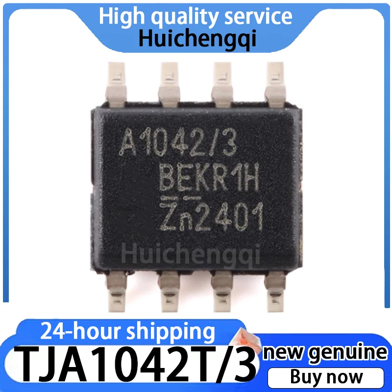 10PCS Original Genuine TJA1042T/3 SOIC-8 High-speed CAN Transceiver Chip with Standby Mode