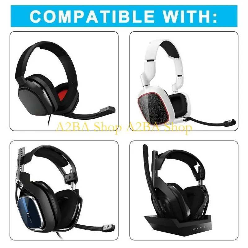 A2BA بشكل واضح للغاية سلك سماعة الرأس متوافق مع سماعات الرأس A10 A40